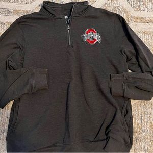 Charles River Gray - Ohio State University QuarterZip